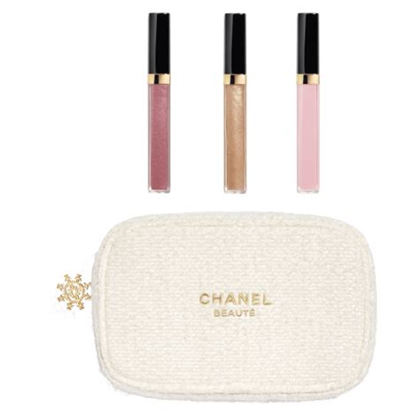 chanel holiday lip palette|MAXIMUM BRILLIANCE Lipgloss trio .